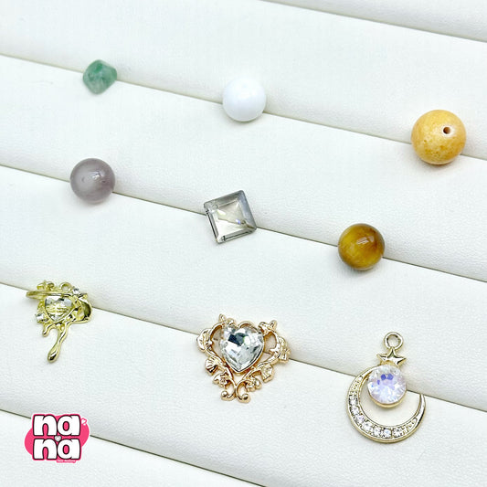 【Y1070】レモンティー 高品質クォーツ&ガラス(10*10)