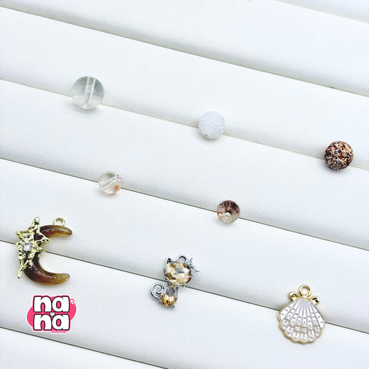 【Y1086】コーヒー 豆 高品質瑪瑙&ガラス(10*10)