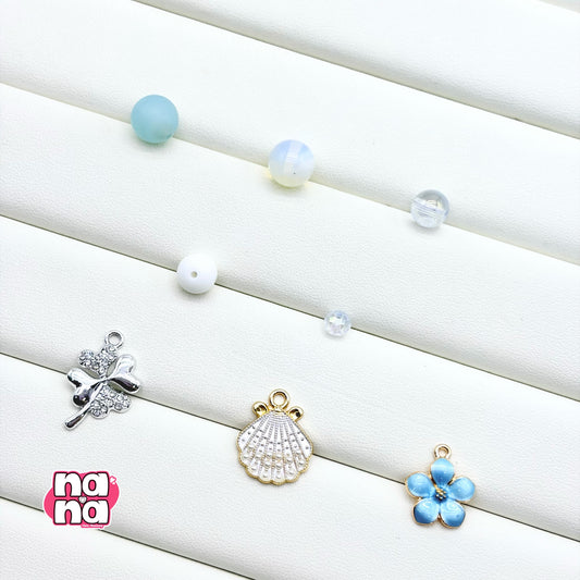 【Y1100】くもがおちた 高品質クォーツ&ガラス(10*10)