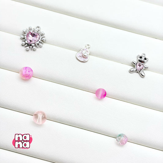 【Y1108】幸せキャンディー 高品質ガラス(10*10)