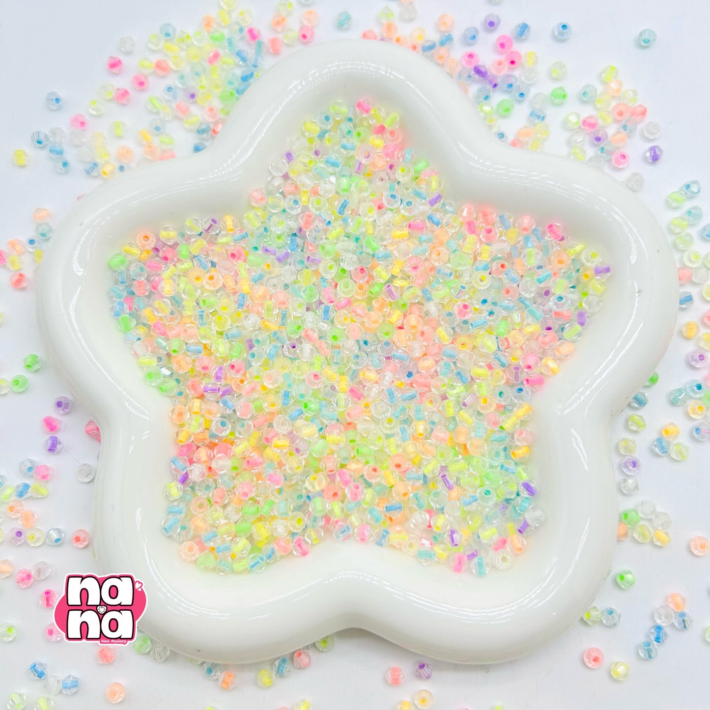 願いごと  ガラスビーズ    夜光 3mm