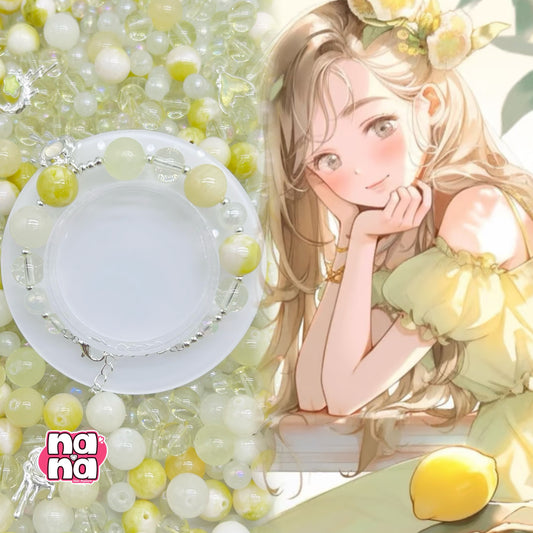 【Y856】月のリズム 高品質クォーツ&ガラス（10*10）