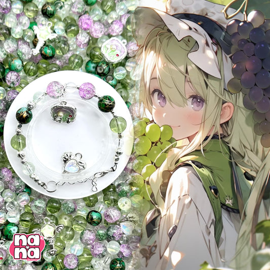 【Y862】心の花園 高品質 ガラス（10*10）