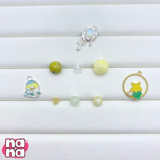 【Y871】花守りの丘 高品質クォーツ&ガラス（10*10）
