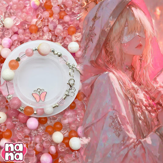 【Y872】花のように 高品質クォーツ&ガラス（10*10）