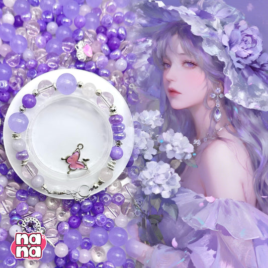 【A990】一番の宝もの    高品質天然石Xガラス（8+10+12）