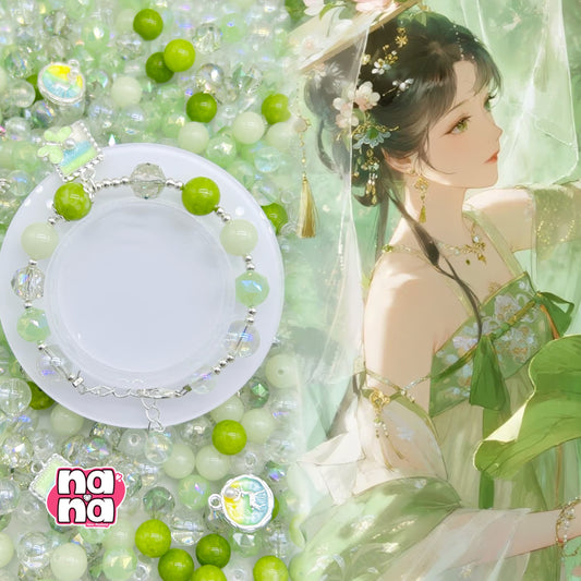 【Y896】風とともに 高品質クォーツ&ガラス（10*10）