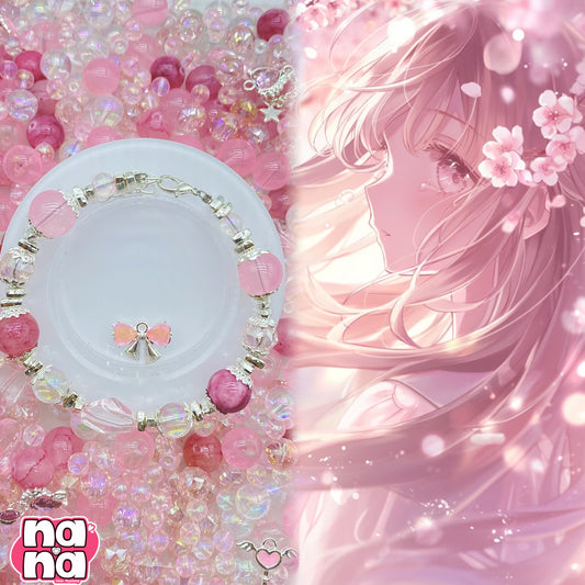 【Y900】春の涙 高品質クォーツ&ガラス（10*10）