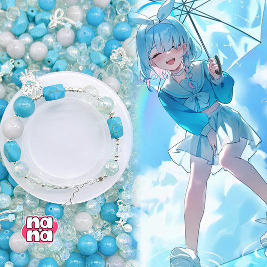 【Y912】青空 高品質クォーツ&ガラス（10*10）