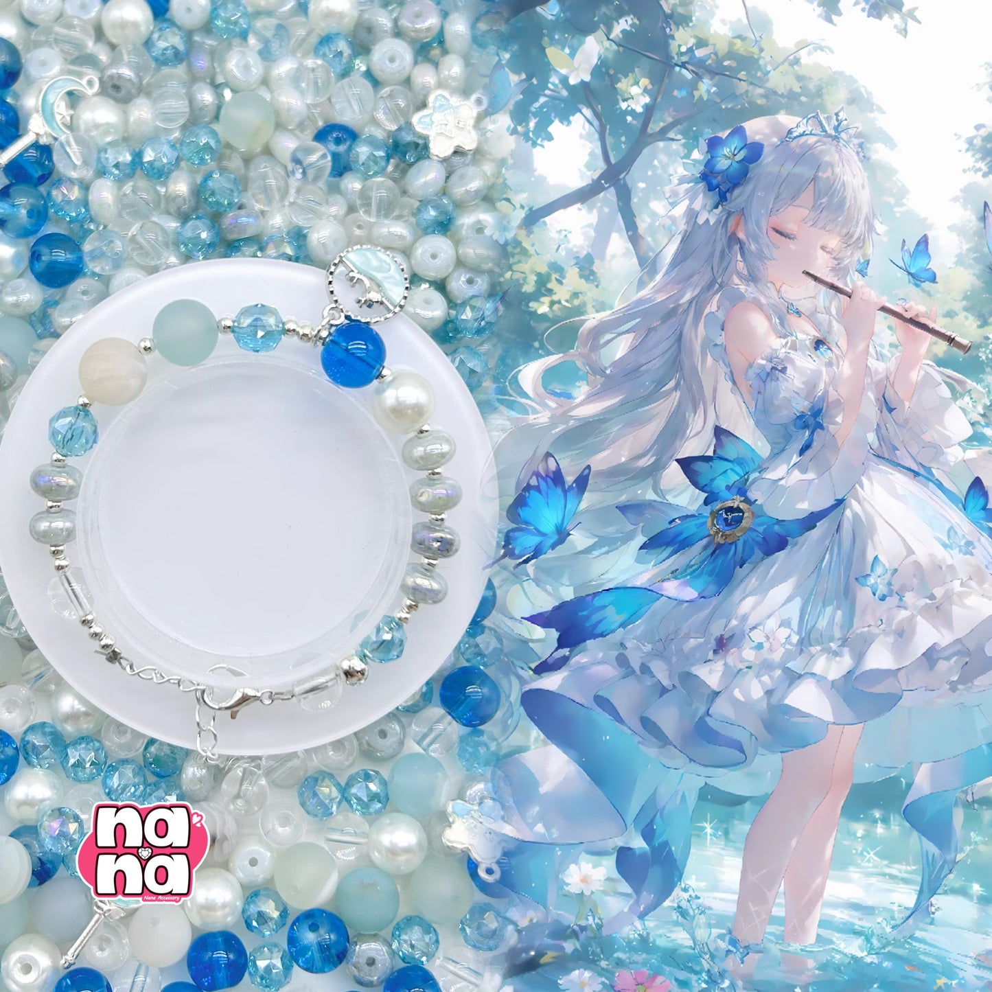 【Y921】リズム 高品質クォーツ&ガラス（10*10）