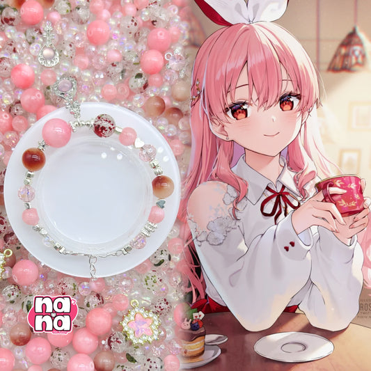 【Y946】朧の春 高品質クォーツ&ガラス（10*10）