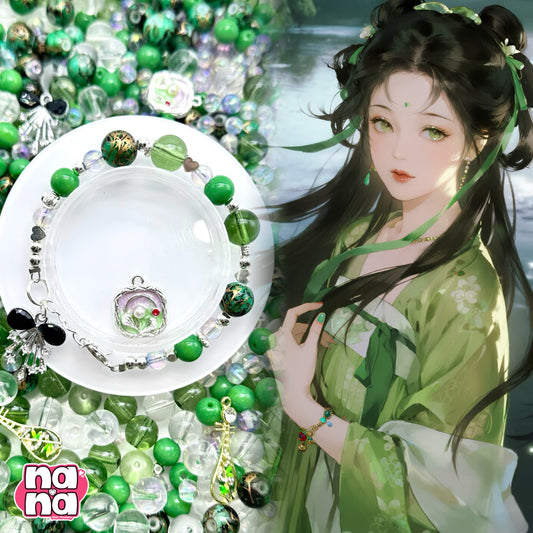 【Y953】竹林 高品質ガラス（10*10）
