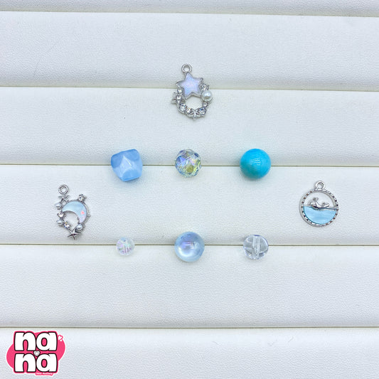 【Y955】湖の妖精 高品質クォーツ&樹脂&ガラス（10*10）