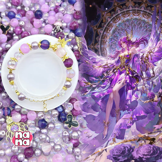 【Y960】審判の天使 高品質クォーツ&樹脂&ガラス（10*10）