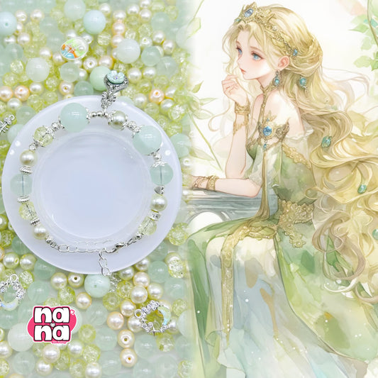 【Y962】乙女の詩情 高品質クォーツ&ガラス（10*10）