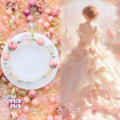 【Y1020】君の笑顔  高品質クォーツ&ガラス（10*10）