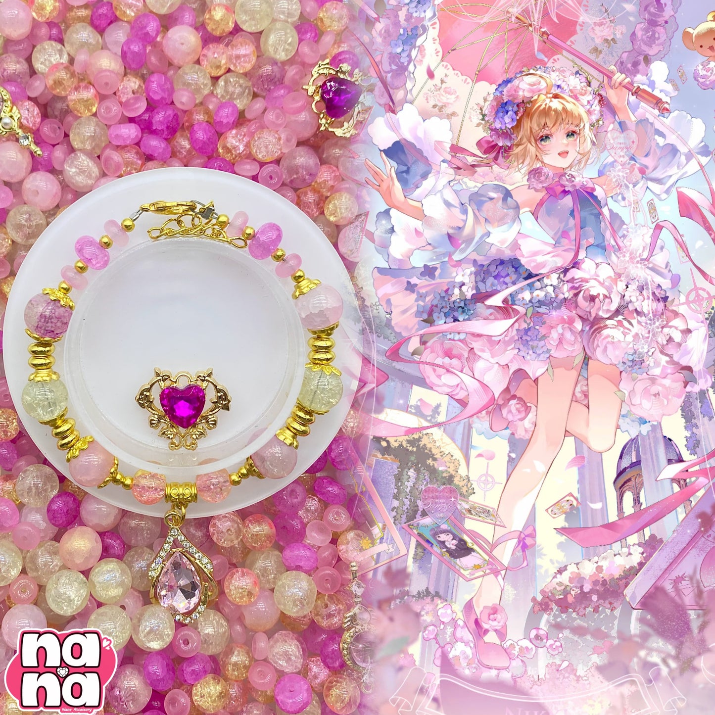 【Y1027】カ—ニバル  高品質ガラス（10*10）