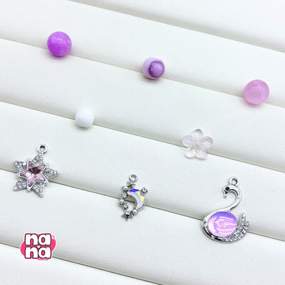 【Y1036】また明日  高品質クォーツ&ガラス（10*10）