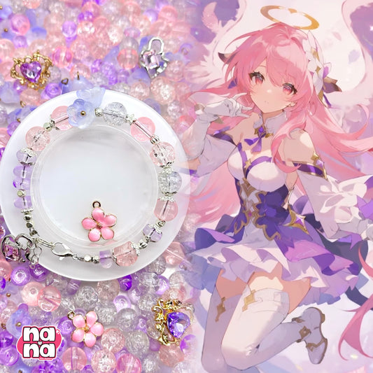 【Y1042】天使に出会ってた  高品質ガラス（10*10）