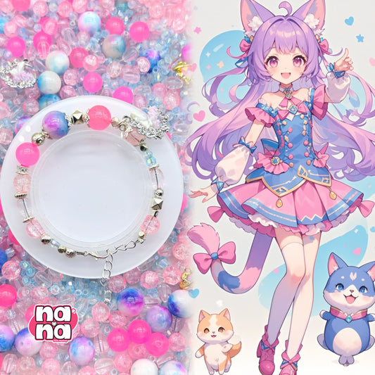 【Y1051】ファンタジー  高品質クォーツ&ガラス（10*10）