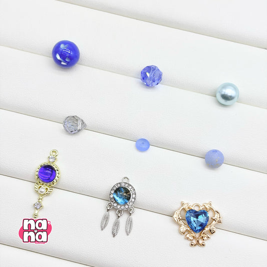 【Y1055】一等星の輝き  高品質クォーツ&ガラス（10*10）