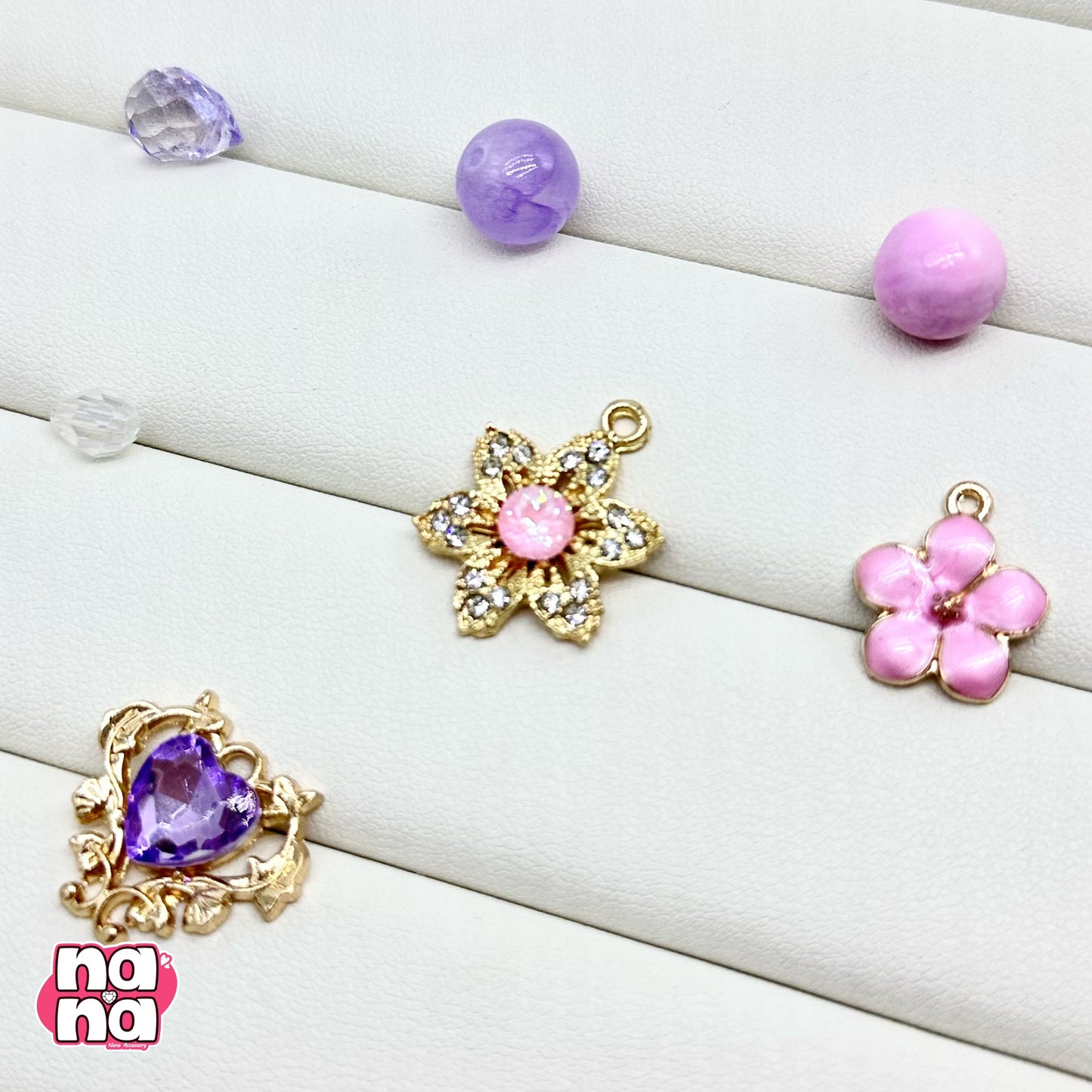 【Y1056】隠せない思い  高品質クォーツ&ガラス（10*10）