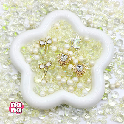 【Y1062】月明かり  高品質ガラス（10*10）