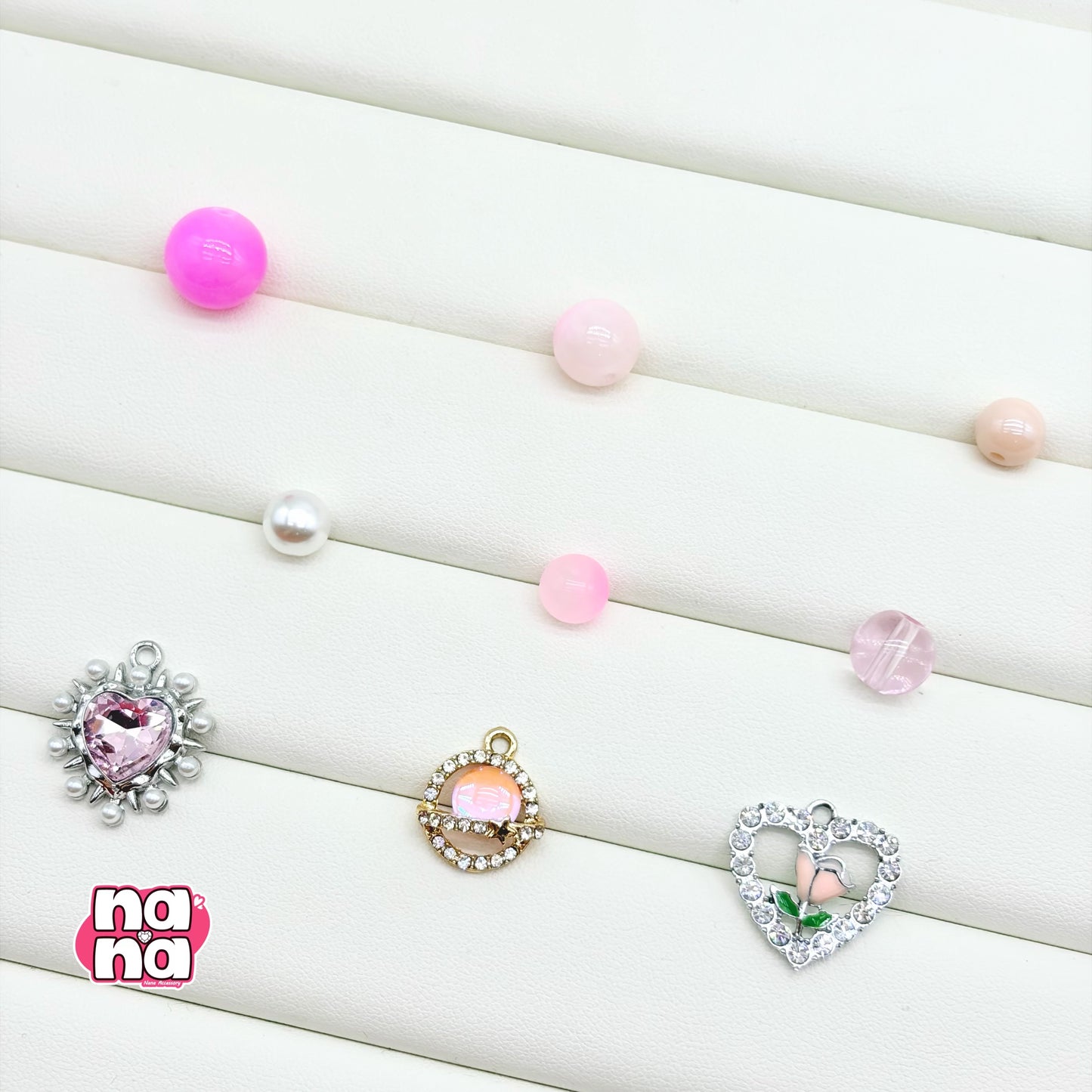 【Y1065】はなのようなきみへ  高品質クォーツ&ガラス（10*10）