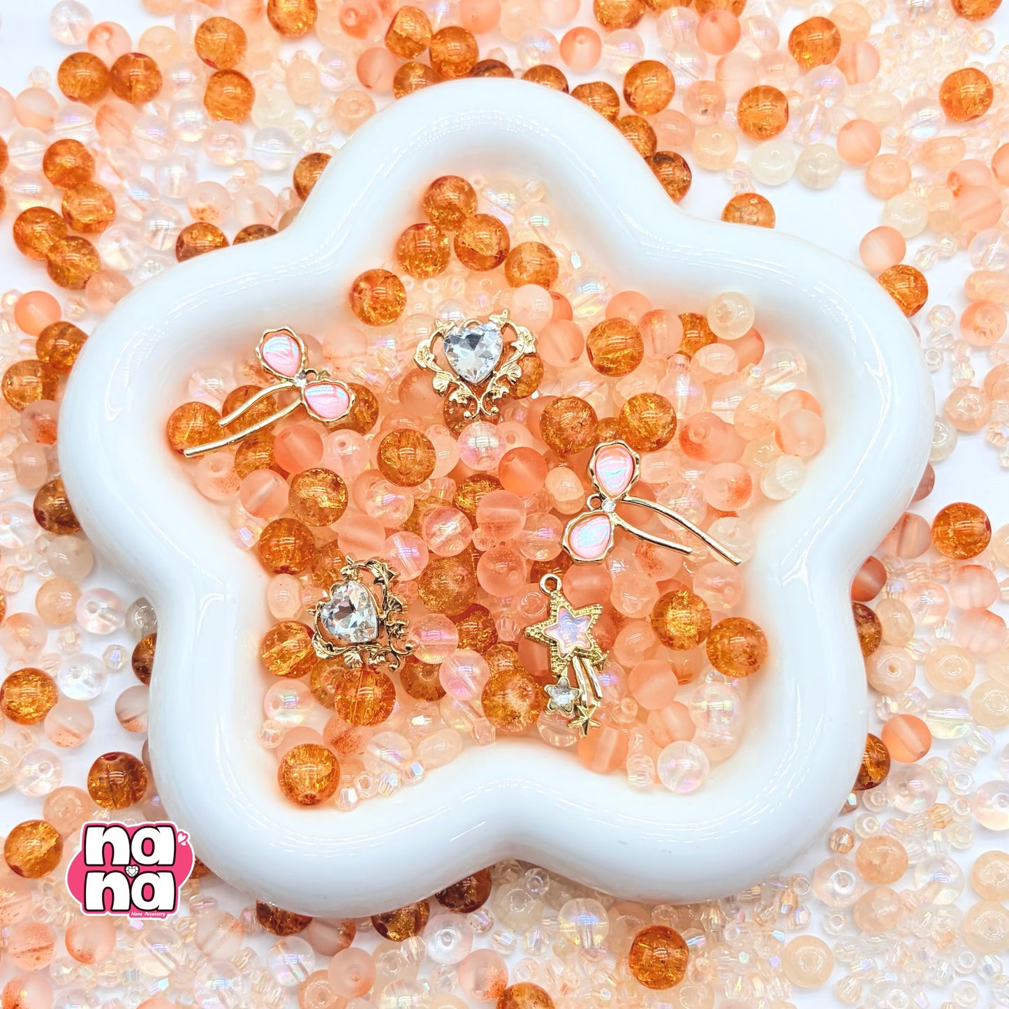 【Y1078】夕焼けに染めた夢  高品質ガラス（10*10）