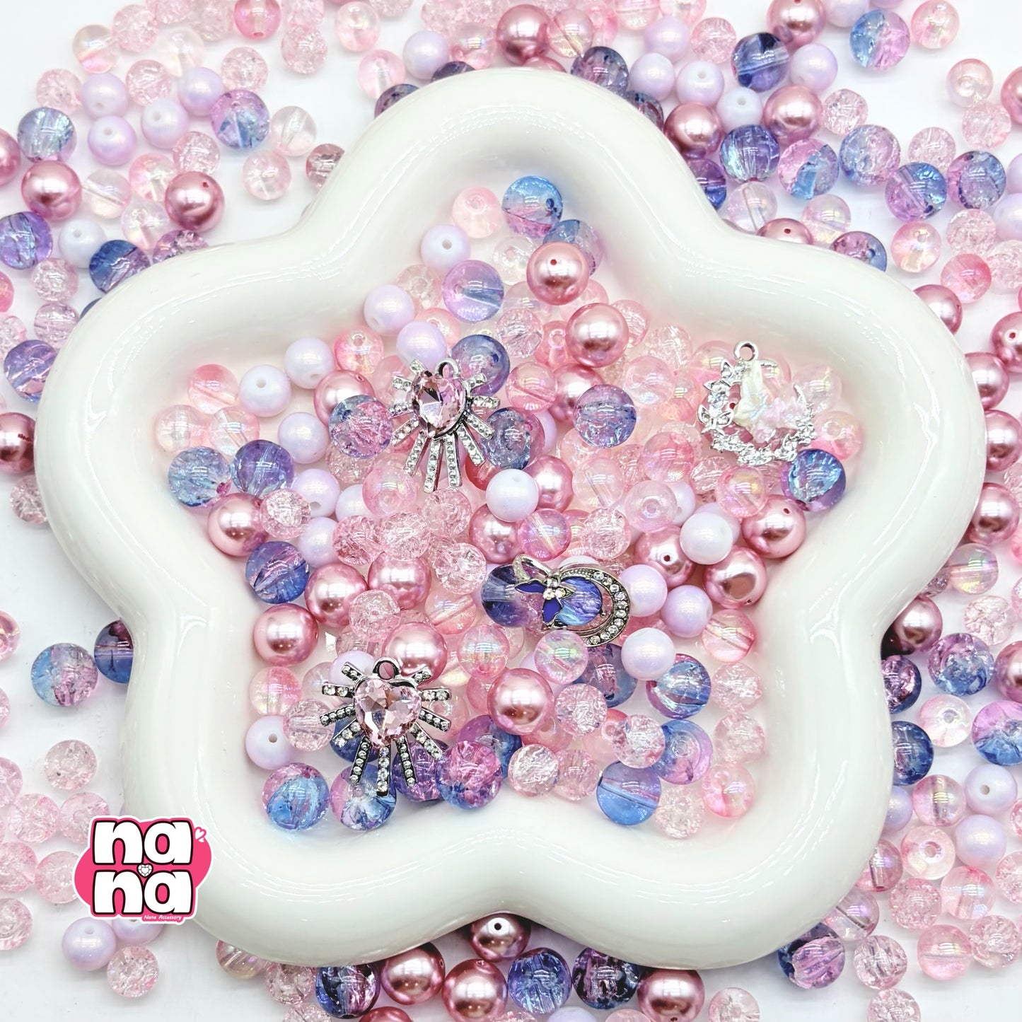 【Y1089】小さな秘密   高品質ガラス（10*10）