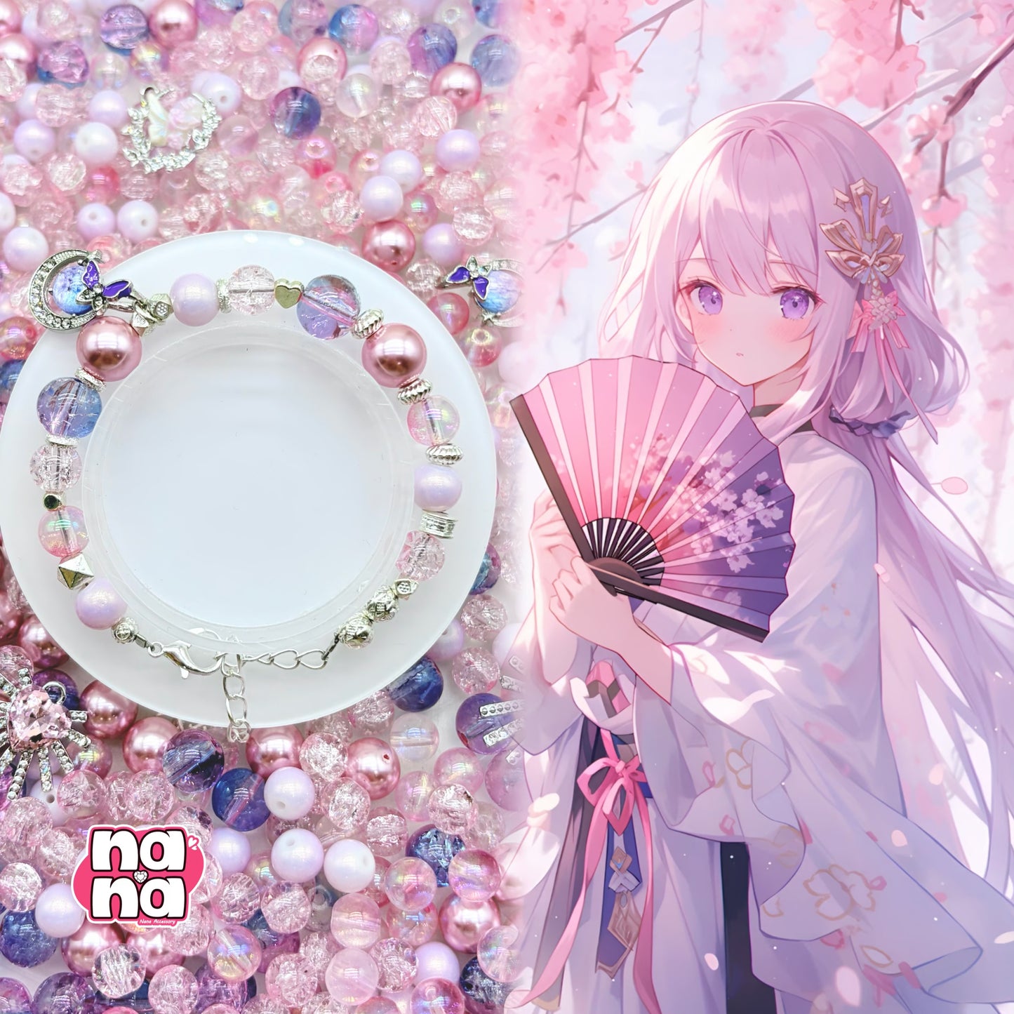 【Y1089】小さな秘密   高品質ガラス（10*10）