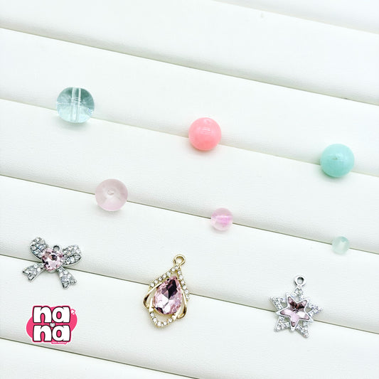 【Y1091】ラブストーリー  高品質クォーツ&ガラス（10*10）