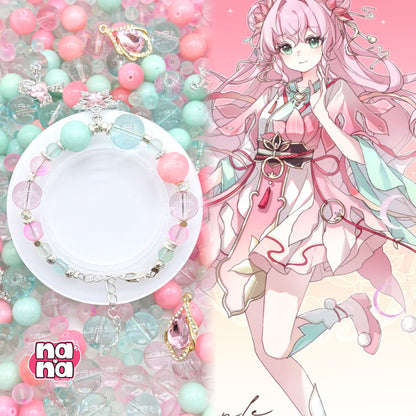 【Y1091】ラブストーリー  高品質クォーツ&ガラス（10*10）