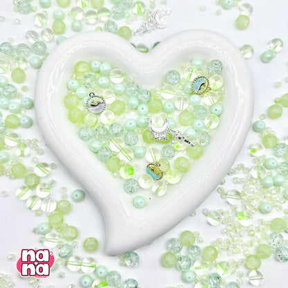 【Y1098】鈴蘭のうた   高品質ガラス（10*10）