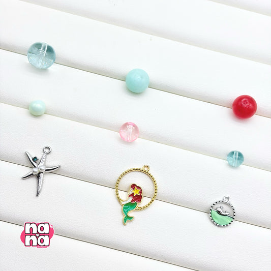 【Y1105】ミントのうみ  高品質クォーツ&ガラス（10*10）