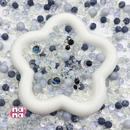 【Y1106】ゆきしずり  高品質クォーツ&ガラス（10*10）