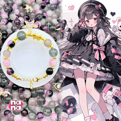 【Y1109】イチゴチョコ   高品質ガラス（10*10）