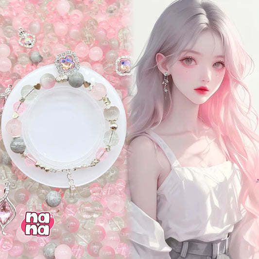 【Y1140】ゆめのふるさと  高品質キャッツアイ&ガラス（10*10）