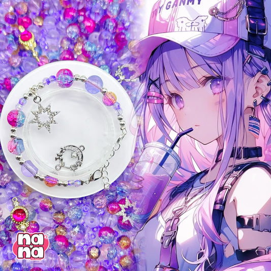 【Y1148】ネオン   高品質ガラス（10*10）