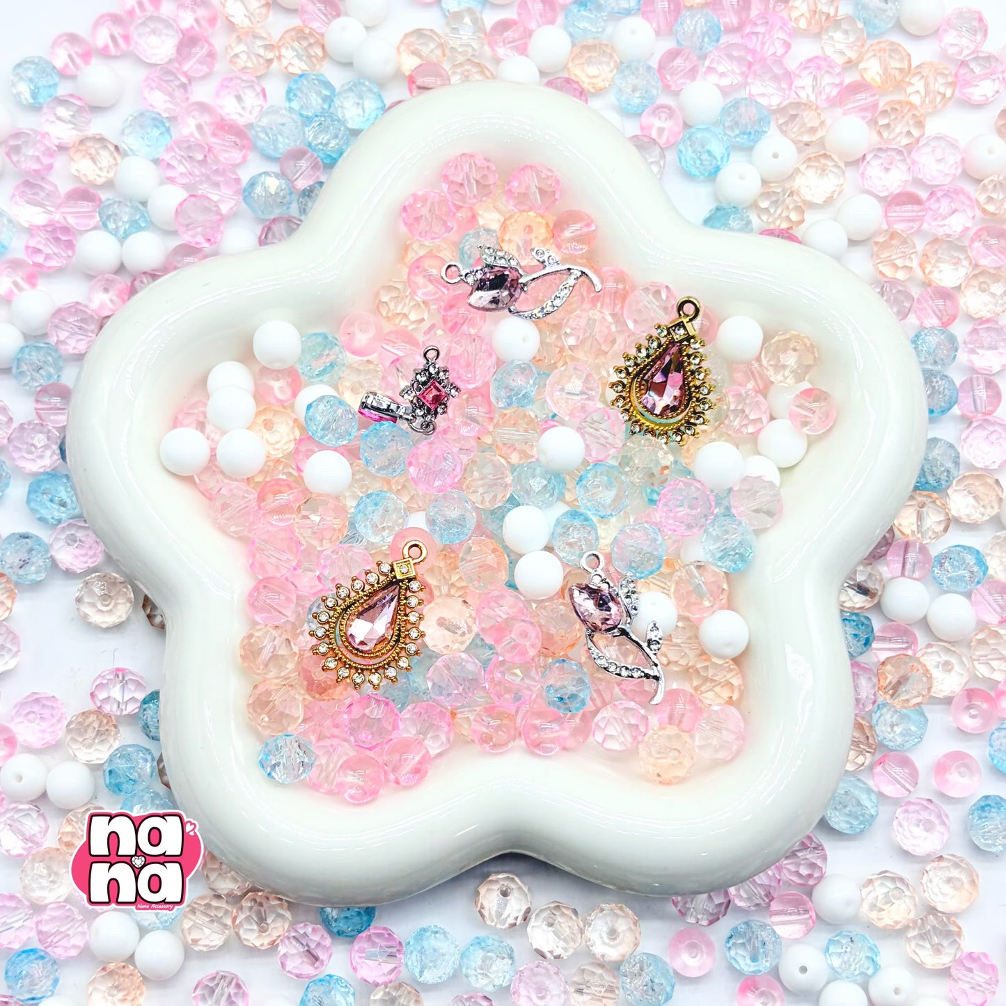 【Y1157】星ひかり  高品質ガラス（10*10）