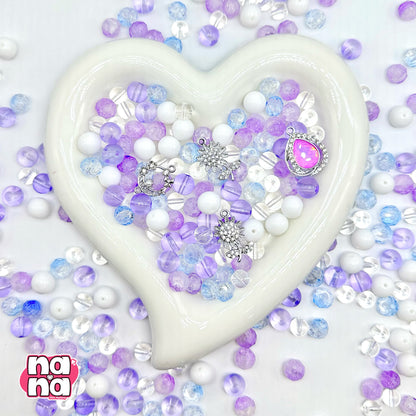 【Y1159】こころのダンス  高品質ガラス（10*10）