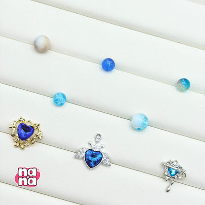 【Y1162】時の流れ  高品質ガラス（10*10）